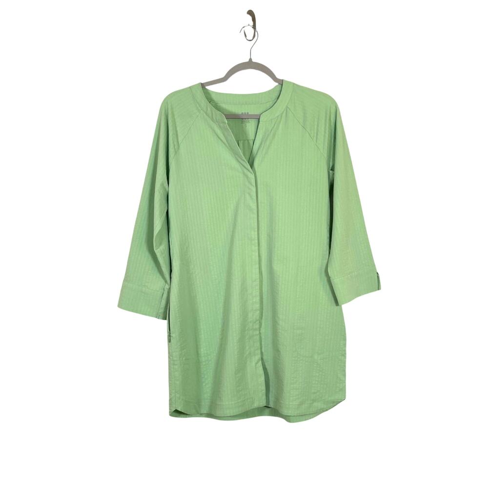 Title Nine Speed Racer 3/4 Sleeve Tunic Cover-Up Dress UPF 50+ Quick Dry Small